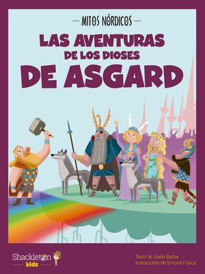 cover image of Las aventuras de los dioses de Asgard